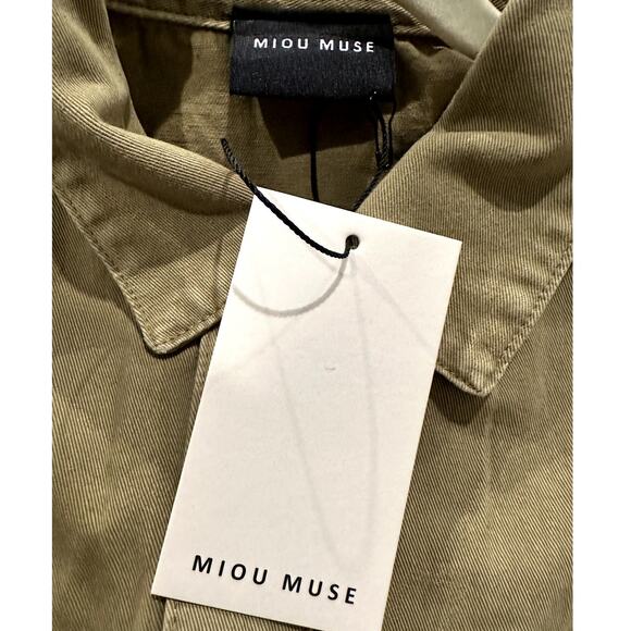 Miou Muse – Vintage Utility Jumpsuit – Green – Size Small - Picture 2 of 4